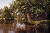 On the River by Peder Mork Monsted